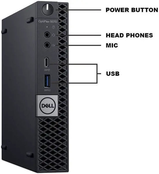 DELL 5070 MICRO i5-9500T 16GB RAM 4TB SSD Win 10 Pro