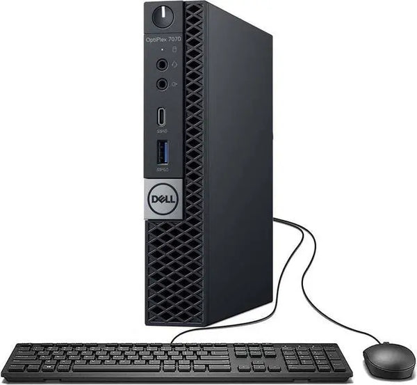 Dell OptiPlex 7070 Micro Desktop i5-8500T 16GB RAM 256GB M.2 NVME SSD AC 2x