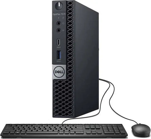 Dell OptiPlex 7070 Micro Desktop i5-8500T 16GB RAM 256GB M.2 NVME SSD AC 2x