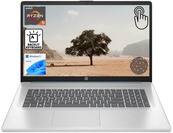 HP 17.3 in + Touch Ryzen 5 7430U 16GB RAM 1TB PCIe SSD Home Blue W11 Home