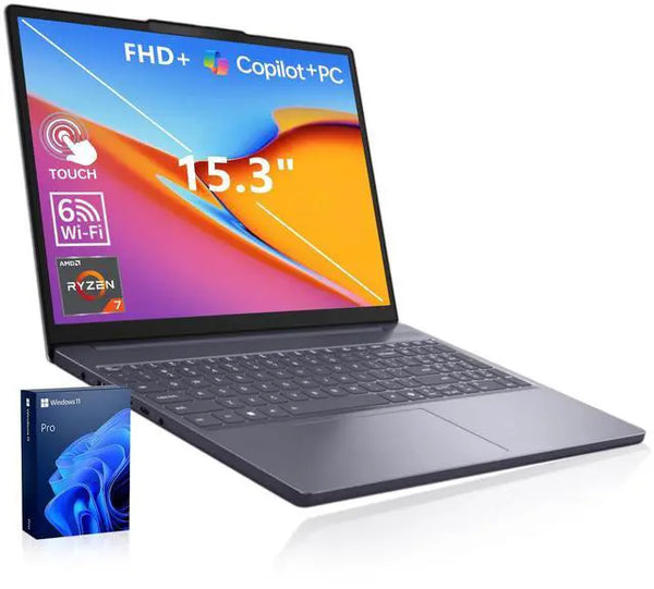 Lenovo IdeaPad Slim 3 15.3 in FHD+ Touch Latest Gen Ryzen 7 170 >Ryzen 7 7730U