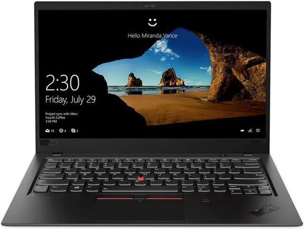Lenovo ThinkPad X1 Carbon Gen 6 14 in 16GB RAM 512GB SSD I7-8650U W10 Pro Black