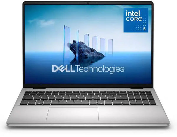 Dell 16 in FHD Touch Intel Core 5-120U 8GB RAM 512GB SSD W11 Home Silver Metal
