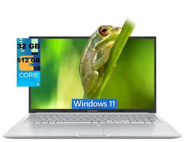 ASUS Vivobook 17 17.3 in FHD Display i3-1220P 10 Cores 32GB DDR4 512GB SSD W11