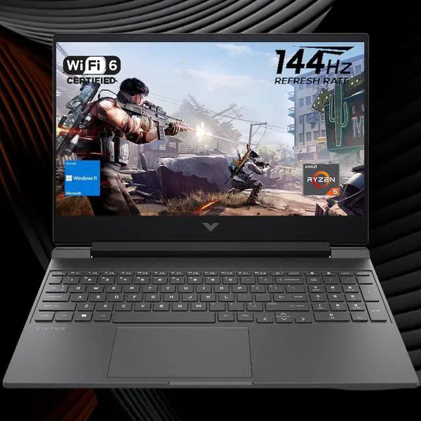 HP Victus 15.6 in Ryzen 5 7535HS AMD Radeon RX 6550M 8GB RAM 512GB SSD 144Hz FHD