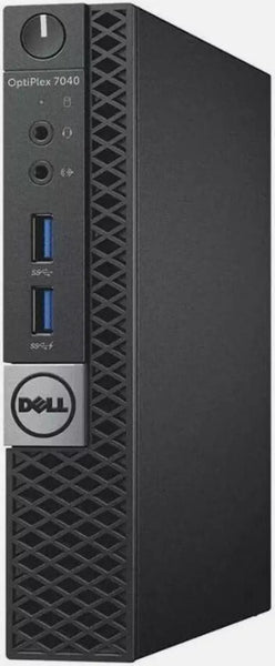 Dell Optiplex 7040 Micro Mini PC i7-6700T 8GB RAM 500GB SSD Win 10 Pro