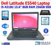 DELL LATITUDE E5540 i5-4310U 8GB RAM 256GB SSD / 15.6 in W10 Pro EXTRAS