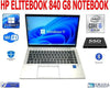 HP ELITEBOOK 840 G8 14 in i5-1145G7 16GB RAM 512GB SSD WIN11 PRO EXTRAS W11