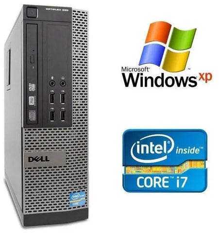 Dell OptiPlex 990 SFF Desktop Core i7 4GB RAM 1TB HDD Windows XP Pro i7-2600