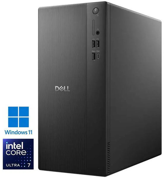 Dell ECT1250 Business Desktop Tower Intel Core Ultra 7-265 16GB RAM 1TB SSD KB