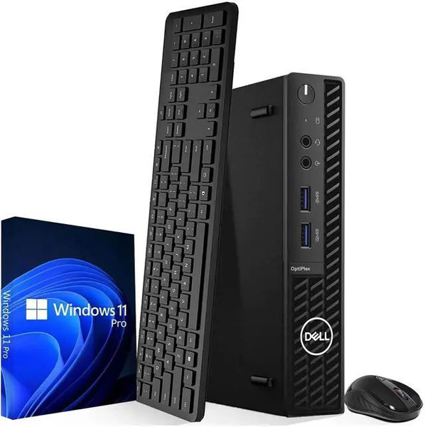 DELL 3080 Desktop Mini i5-10500T 16GB RAM 256GB SSD W11 Pro Offices Casual