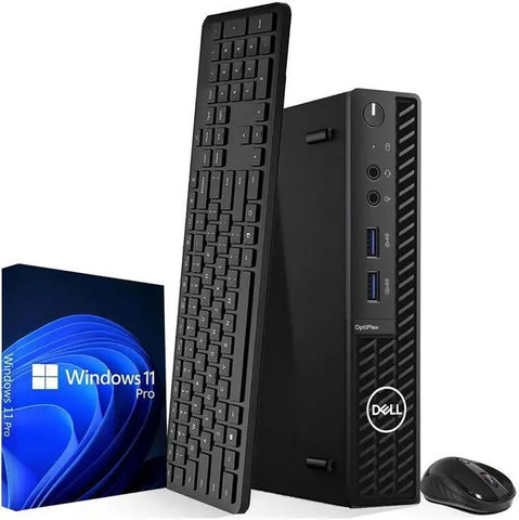 DELL 3080 Desktop Mini i5-10500T 16GB RAM 256GB SSD W11 Pro Offices Casual