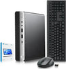 HP 800 G3 Desktop Mini PC i7-7700T 16GB RAM 512GB SSD Home Office Work Tiny PC