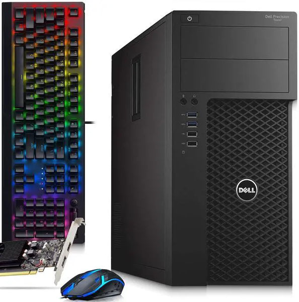 Dell Precision 3620 Gaming i5-6500 16GB RAM 256GB SSD NVIDIA GT 1030 Display