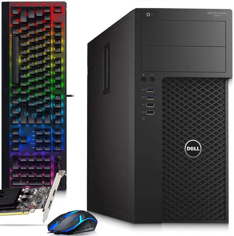 Dell Precision 3620 Gaming i5-6500 16GB RAM 256GB SSD NVIDIA GT 1030 Display