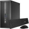 HP 800 G2 Desktop Tower i7-6700 8GB RAM 128GB SSD 500GB HDD Display Port