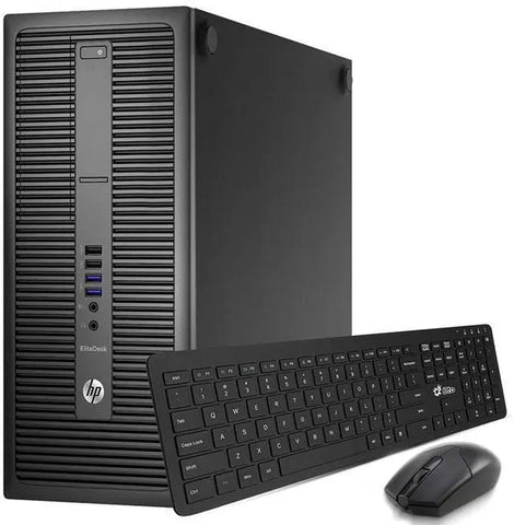 HP 800 G2 Desktop Tower PC i7-6700 16GB RAM 256GB SSD Display Port Desktop