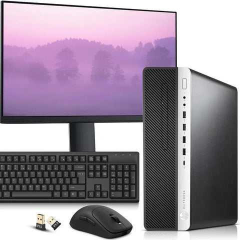 HP EliteDesk 800 G3 Personal Desktop Intel Core i5-7500 16GB DDR4 RAM 512GB SSD