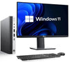 HP ProDesk 600 G5 Mini i5-9500T 8GB RAM 128GB SSD 22 in Monitor AX210 Mini