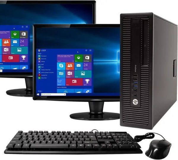 HP ProDesk 600G1 Desktop Intel i5 Gen 4 16GB RAM 1TB SATA Hard Drive W10 Pro