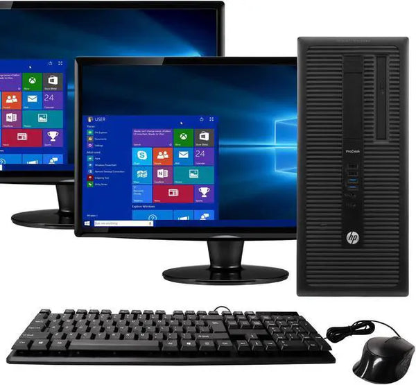 HP ProDesk 600G1 Tower Intel i5 Gen 4 16GB RAM 1TB SATA Hard Drive W10 Home