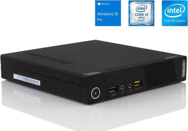 Lenovo ThinkCentre M93p Tiny Desktop i5-4570T 16GB RAM 1TB SSD LAN W10 Pro