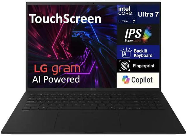 LG gram AI 17.0 in Touch IPS WQXGA Display Intel Ultra 7-258V 32GB LPDDR5X 2x