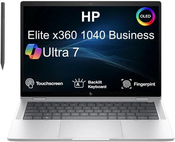 HP Elite x360 1040 Business 2-in-1 14.0 in Touch OLED 2.8K Core Ultra 7 155H