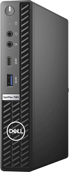 Dell Optiplex 7080 Micro Form Factor Desktop Intel i5 10500T 2TB NVMe 32GB DDR4