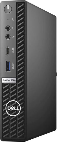 Dell Optiplex 7080 Micro Form Factor Desktop Intel i5 10500T 2TB NVMe 32GB DDR4