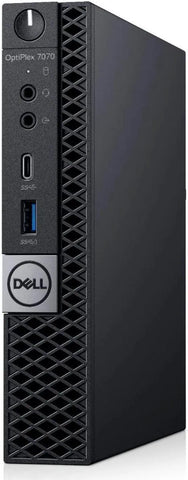 Dell OptiPlex 7000 7070 Micro Tower Desktop 2019 Core i7 256GB SSD 8GB RAM @