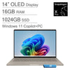 ASUS - Upgraded - Zenbook A14 14 in FHD+ OLED - Snapdragon X Plus 2025 - 16GB