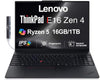Lenovo - Upgraded - ThinkPad E16 16.0 WUXGA AMD Ryzen 5 230 16GB DDR5 1TB PCIe