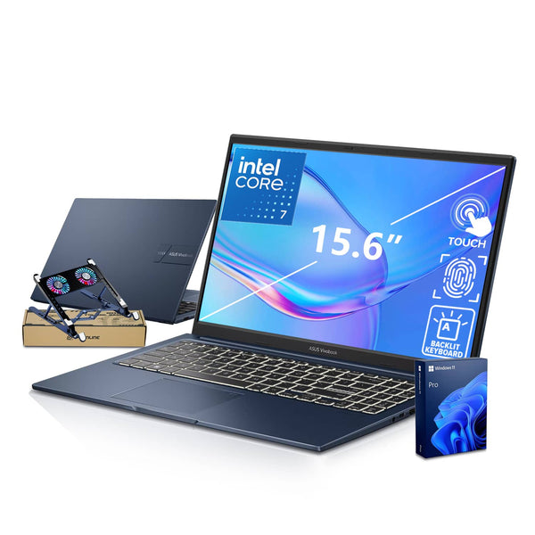 ASUS - Upgraded - Vivobook 15.6 in FHD Touchscreen - Intel Core 7 150U - 24GB