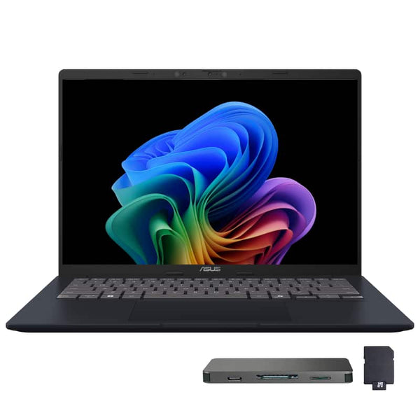 ASUS - Vivobook 14 in WUXGA Snapdragon X 16GB RAM 2TB SSD Qualcomm Adreno