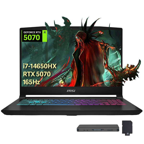MSI - Katana 15.6 in Intel i7-14650HX GeForce RTX 5070 64GB DDR5 2TB SSD Win