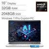 Dell - Upgraded - Pro 16 Plus PB16255 16 in Ryzen AI 7 PRO 350 32GB RAM 2TB SSD