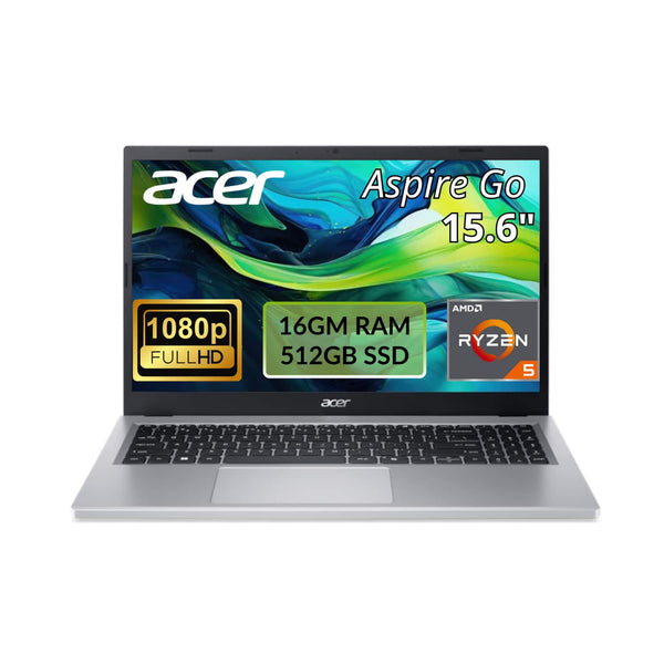 Acer - Aspire Go 15 - 15.6 in Ryzen 5 7520U 16GB RAM 512GB SSD Radeon 610M