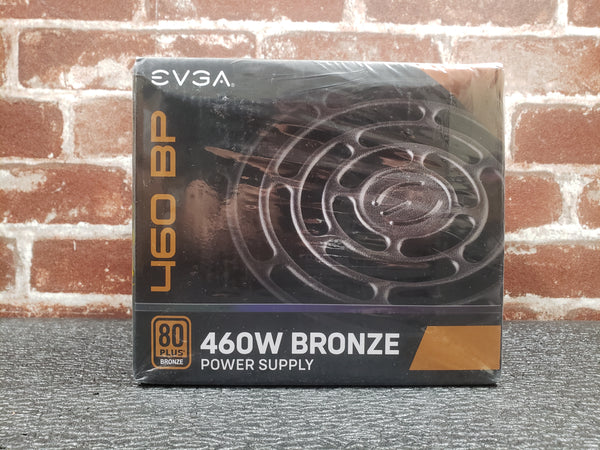NEW EVGA 460 BP, 80+ BRONZE 460W, 3 Year Warranty, Power Supply 100-BP-0460-K1