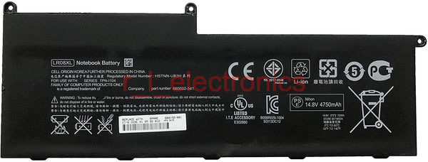 NEW LR08XL Genuine Battery for Envy 15-3000 15-3100 15-3200 15-3300 15-3011tx