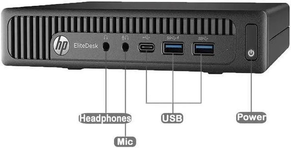 HP 800 G2 MINI i5-6500T 16GB RAM 1TB HDD Win 10 Pro