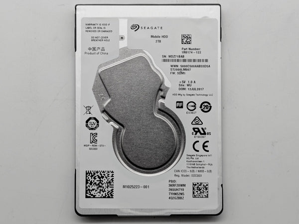 Seagate 2TB 2.5'' SATA 5400RPM (ST2000LM007-1R8174)