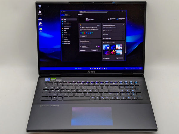 MSI Titan 18 HX AI A2XWJG-412US 18 RTX 5090 / Core Ultra 9 285HX Gaming Laptop