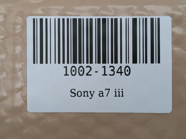 Sony a7 III ILCE-7M3 24.2MP Full-Frame Mirrorless Camera Body - Used