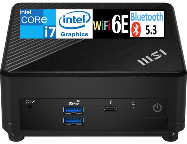 MSI Cubi 5 Mini Intel i7-1255U, 32GB DDR4, 2TB PCIe SSD, Intel Iris Xe, Thunderb