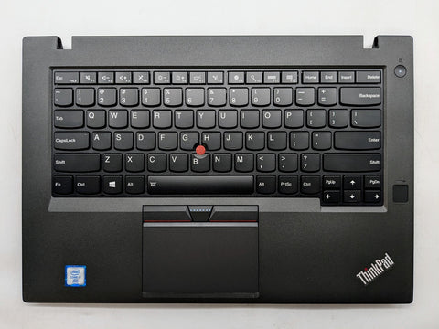 Lenovo ThinkPad T460p I7 6820HQ Backlit FP Reader Motherboard Palmrest *READ*