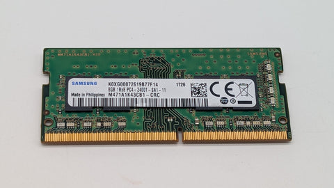 Samsung 8GB DDR4 2400GHz SODIMM M471A1K43CB1