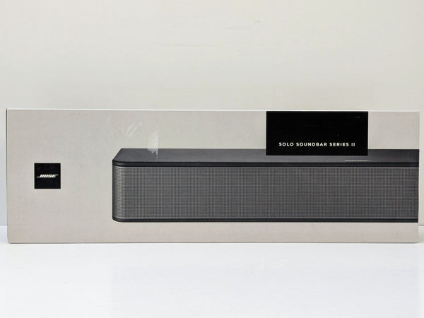 Bose Solo Series II Soundbar – Black – Bluetooth TV Speaker - Ships Free