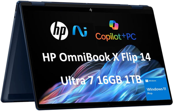HP OmniBook 7 Flip 2-in-1 Multi-Touch Next Gen AI Intel Ultra 5 226V 16GB 512GB