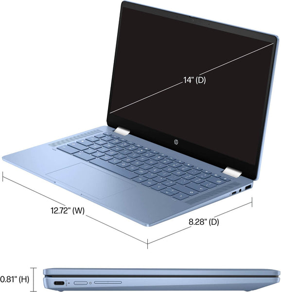 HP 2-in-1 14 N100 4GB 64GB 14